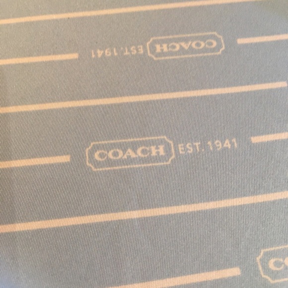 🌲COACH SILK SCARF WITH TAGS🌲 - Picture 3 of 6